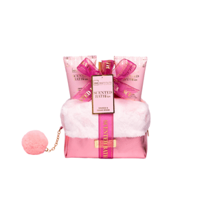 IDC Institute - SCENTED BATH ROSÉ BAT SET  Ajándékcsomag