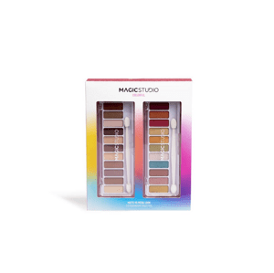 Magic Studio - COLORFUL MATTE vs METAL EYESHADOW PALET  Ajándékcsomag