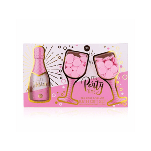 Accentra - fürdő szett ajándék dobozban LET´S CELEBRATE  150 ml tusfürdő + 2 x 5 g fürdő konfetti