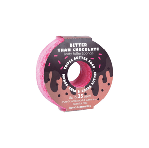 DONUT BODY BUFFER - Fürdőszivacs - Better than chocolate  Fürdő masszázs szivacs 165g