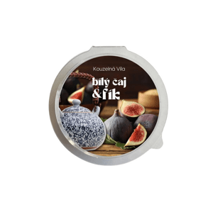 Varázstündér - FEHÉRTEA ÉS FÜGE  Szója illatviasz aromalámpához 20g