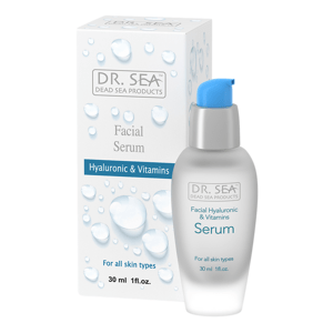 Arcszérum hialuronsavval és tengeri vitaminokkal - 30ml - Dr. Sea