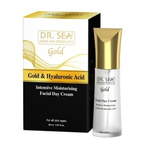 Intenzív nappali krém kozmetikai arannyal és hialuronsavval - 50ml - Dr. Sea