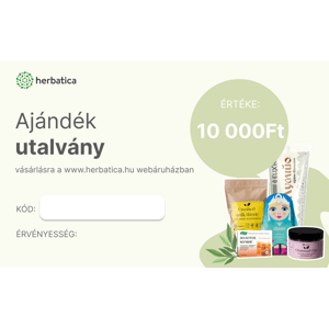 Herbatica ajándékutalvány 10 000 Ft értékben
