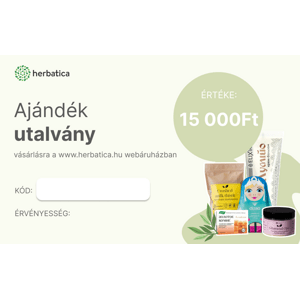 Herbatica ajándékutalvány 15 000 Ft értékben