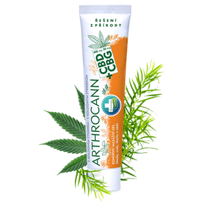 ARTHROCANN kender masszázs gél CBD+CBG kolloid ezüsttel ízületekre, izmokra és hátra - 75 ml - Annabis