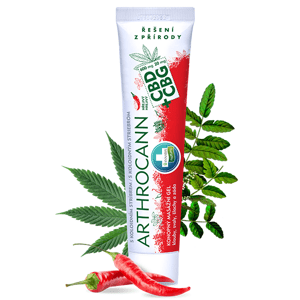 ARTHROCANN melegítő kender masszázs gél CBD + CBG kolloid ezüsttel - 75 ml - Annabis