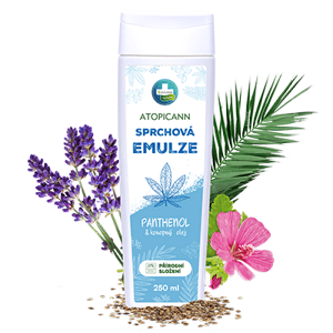 ATOPICANN tusoló emulzió panthenollal - 250 ml - Annabis
