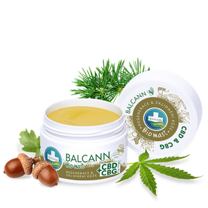 BALCANN CBD + CBG BIO kender tölgyfakéreg kenőcs - 50 ml - Annabis