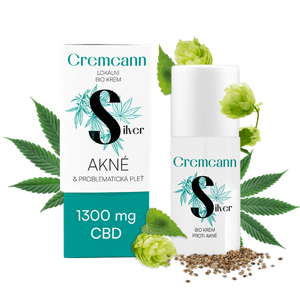 CREMCANN SILVER 1 300 mg helyi bio krém problémás bőrre - 30 ml - Annabis
