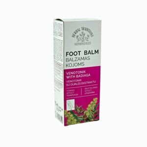 Lábápoló gyógynövényes és édesvízi szivacskivonatos krém-balzsam – 75 ml – Herbal Traditions
